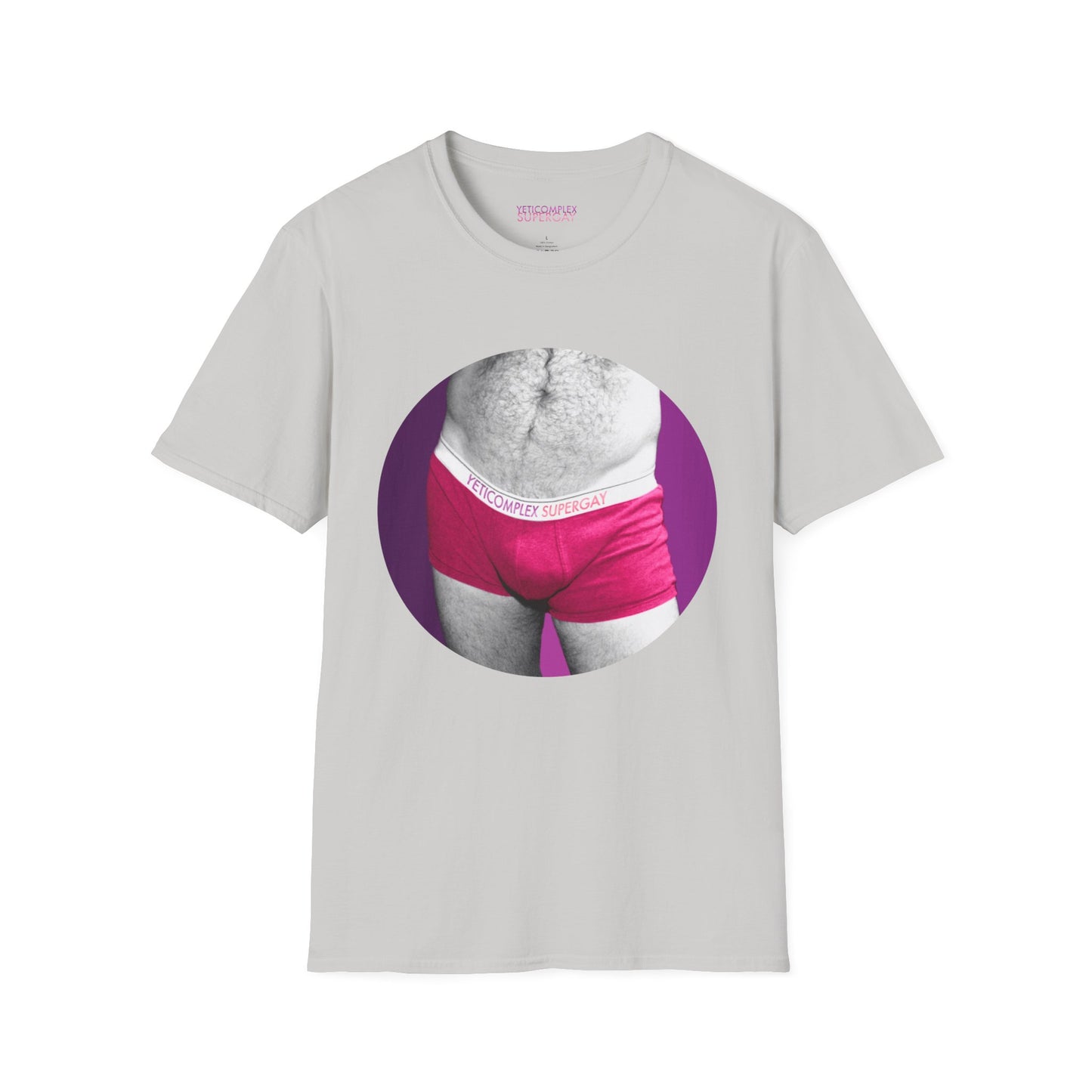 Supergay Softstyle T-Shirt for Pride Events & Everyday Wear