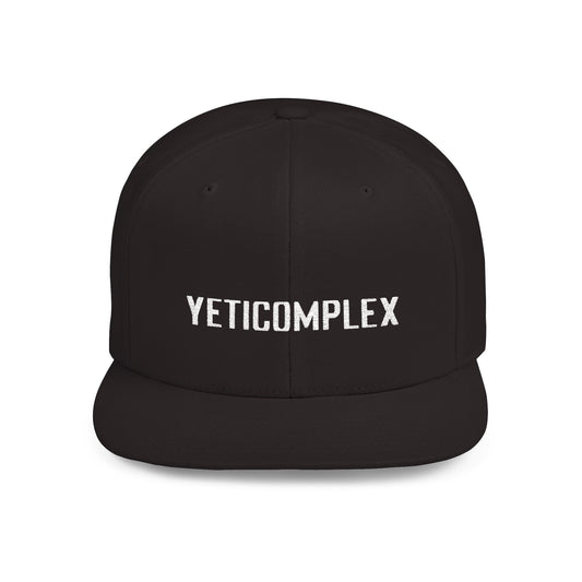 Yeticomplex Logo Flat Bill Snapback Hat