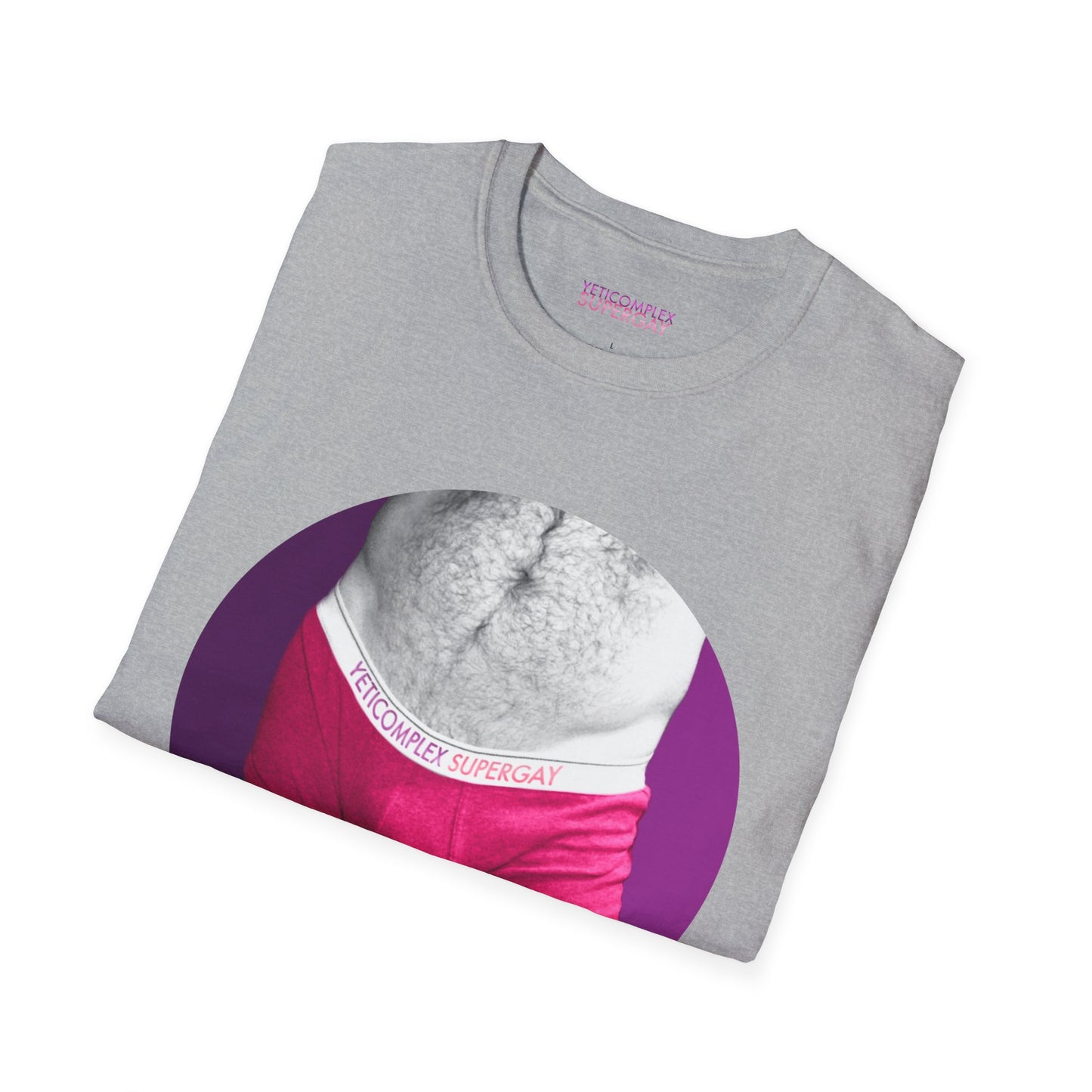 Supergay Softstyle T-Shirt for Pride Events & Everyday Wear