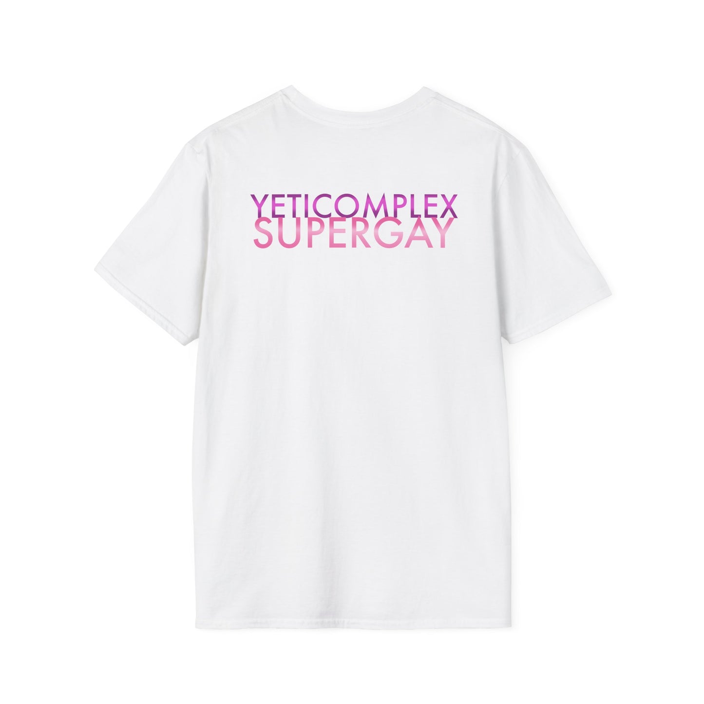 Supergay Softstyle T-Shirt for Pride Events & Everyday Wear