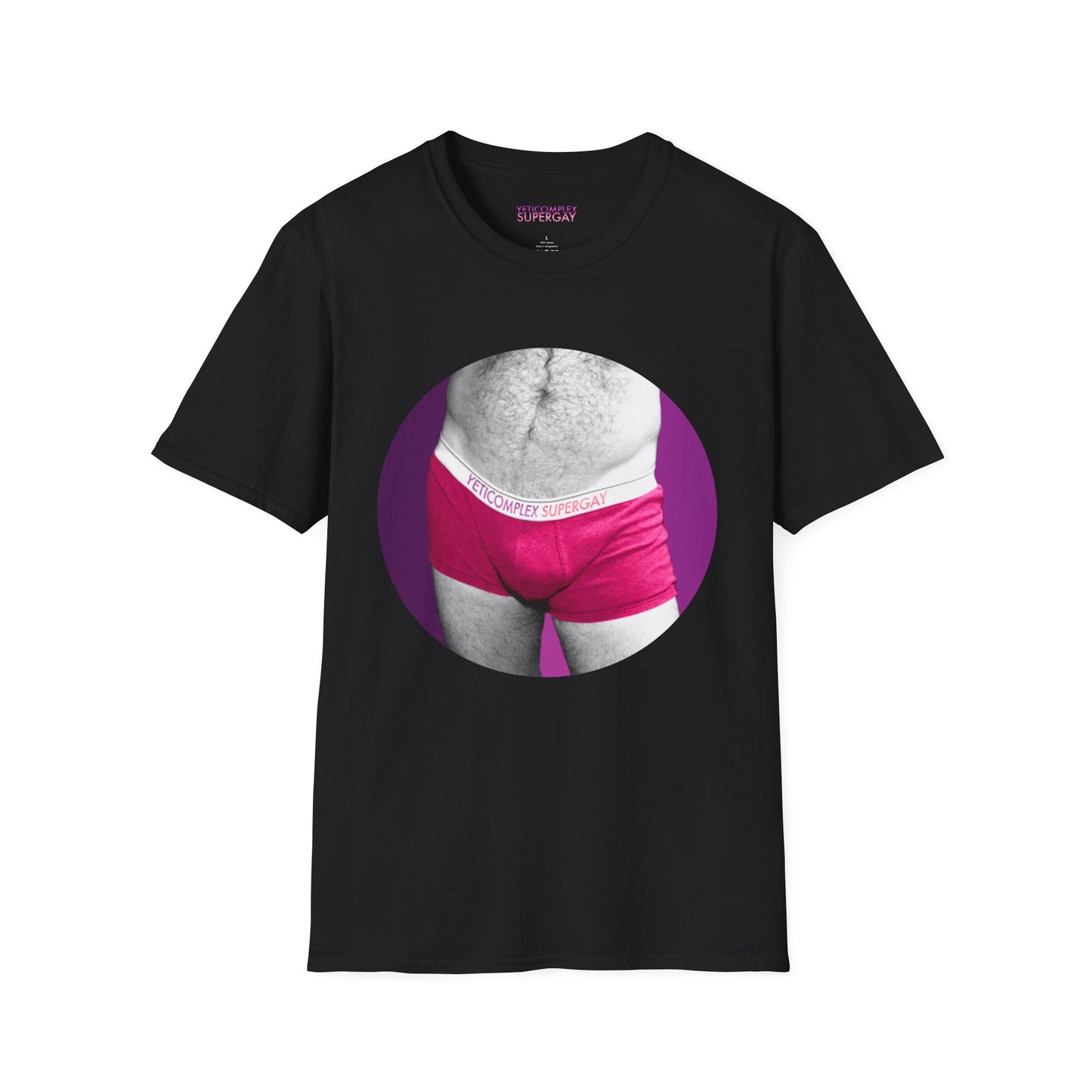 Supergay Softstyle T-Shirt for Pride Events & Everyday Wear